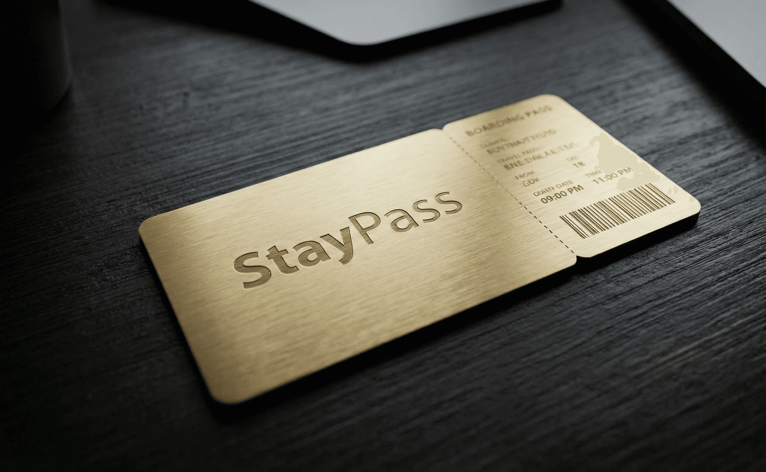 Cube with translucent layers in coral-pink