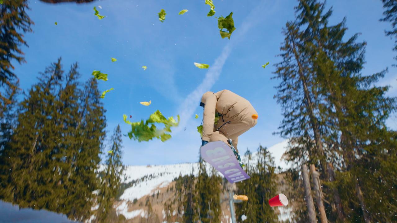 Man wearing VR glasses