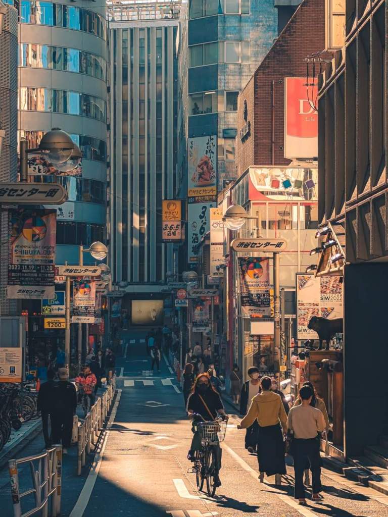 Cycling in Tokyo