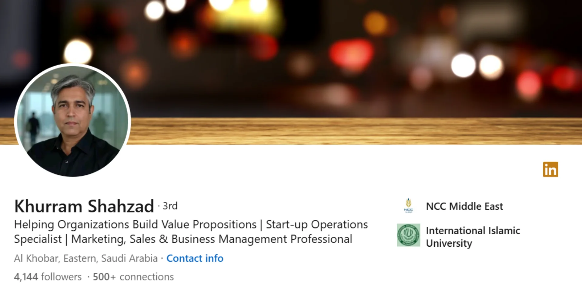 Khurram Shahzad&nbsp;