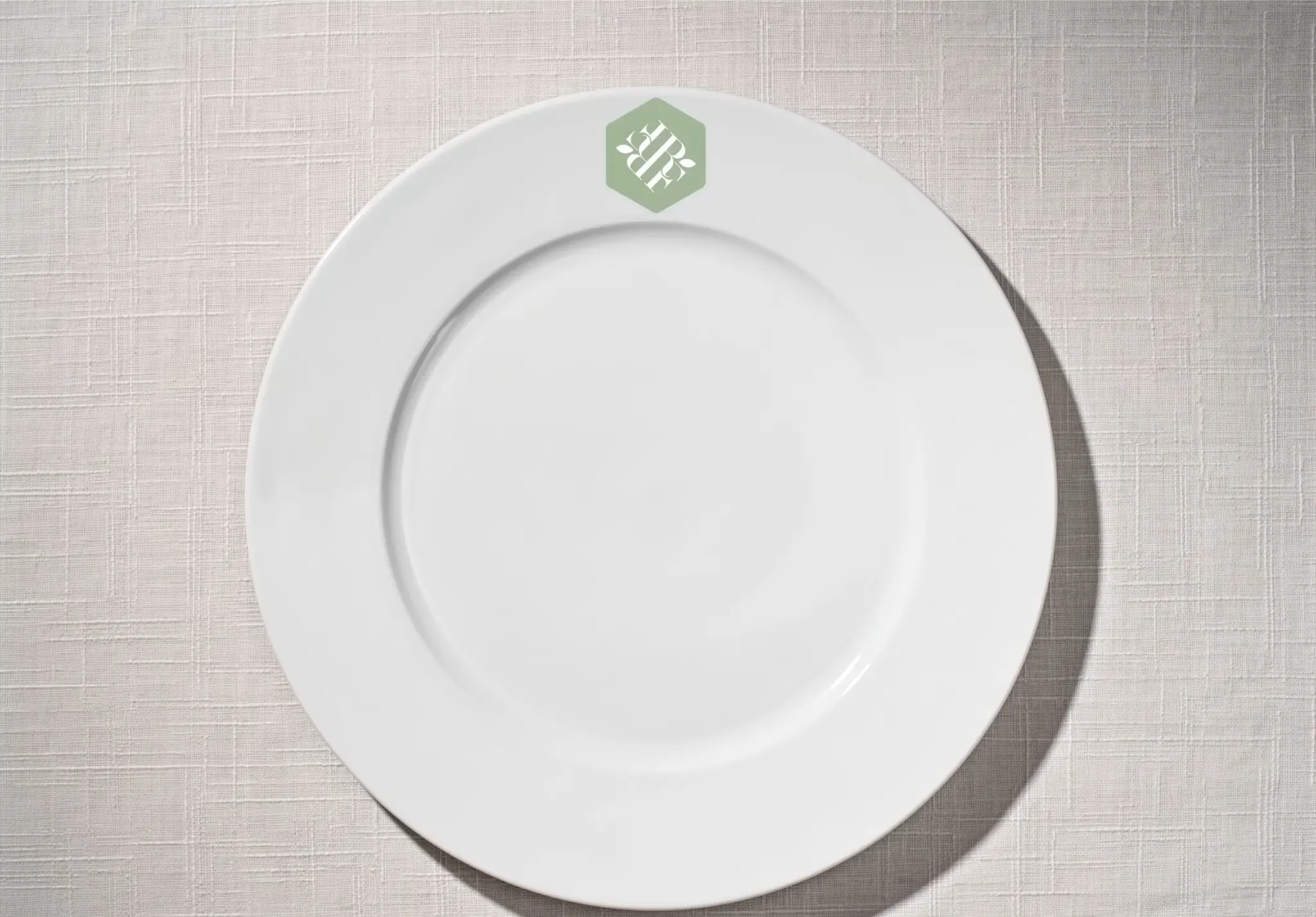 A RareFlavours plate coming together, from an empty plate to Herdwick lamb