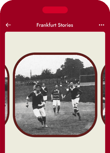 Fotos von historischem Fußballspiel