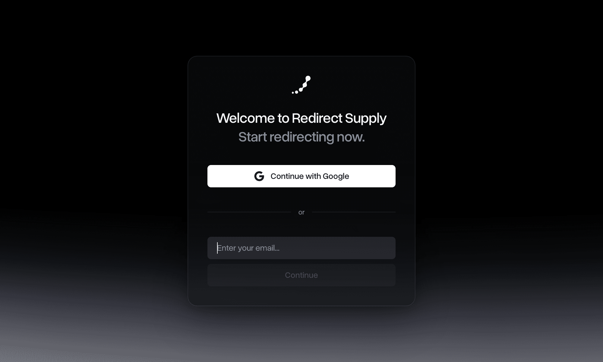 Redirect Supply Login