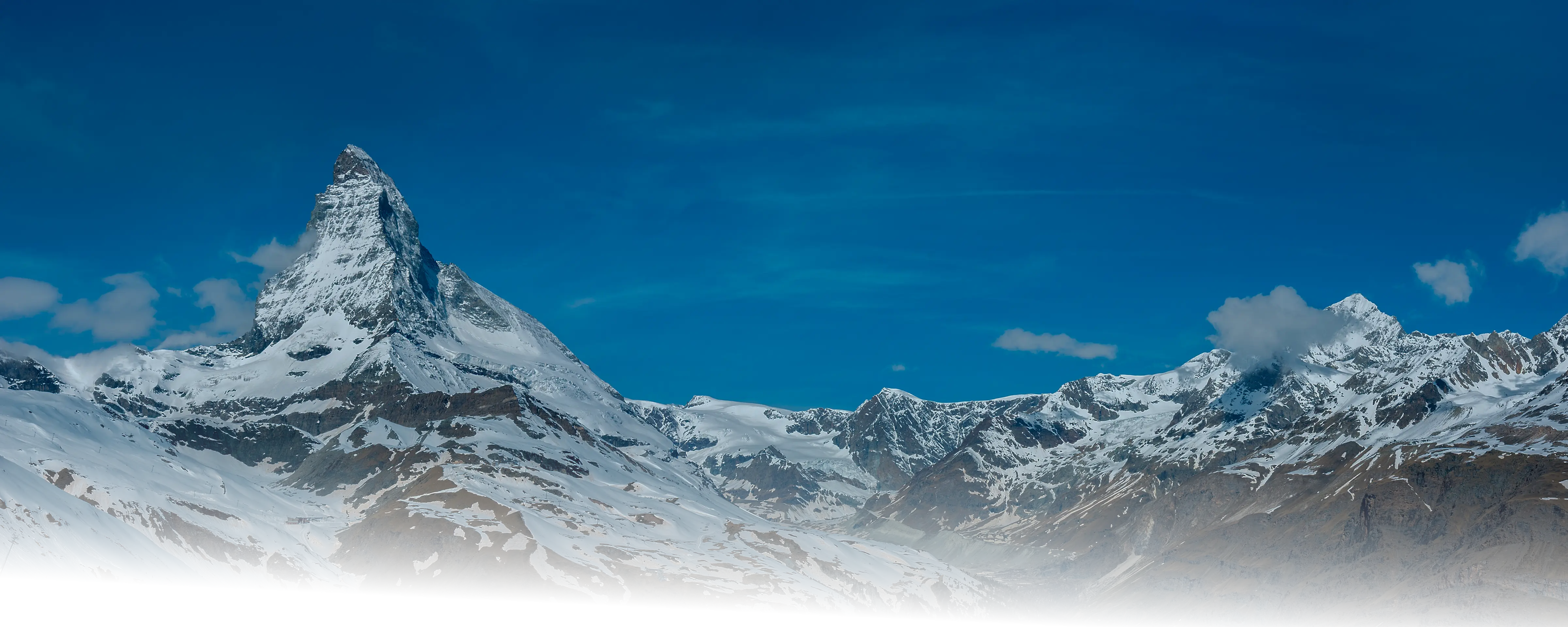 Panoramic picture of the Matterhorn WPC symbol