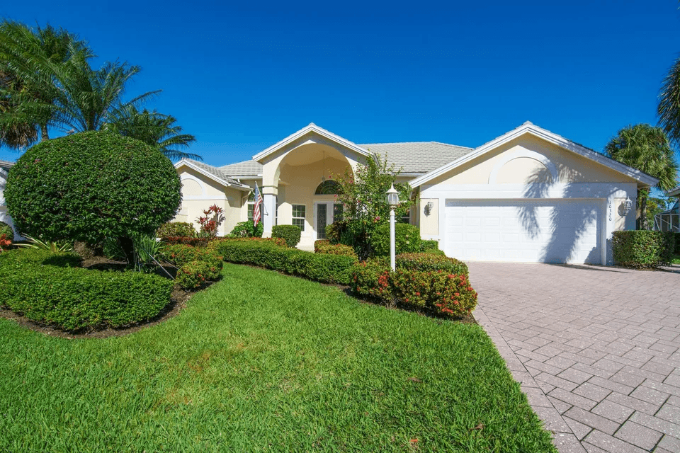 2012 Roof Replacement in Calloway Place, PGA Village, Port St Lucie with Entegra Plantation Tile in Natural Gray White Antique