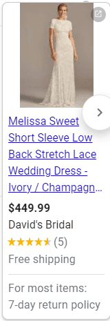 Google Shopping ads