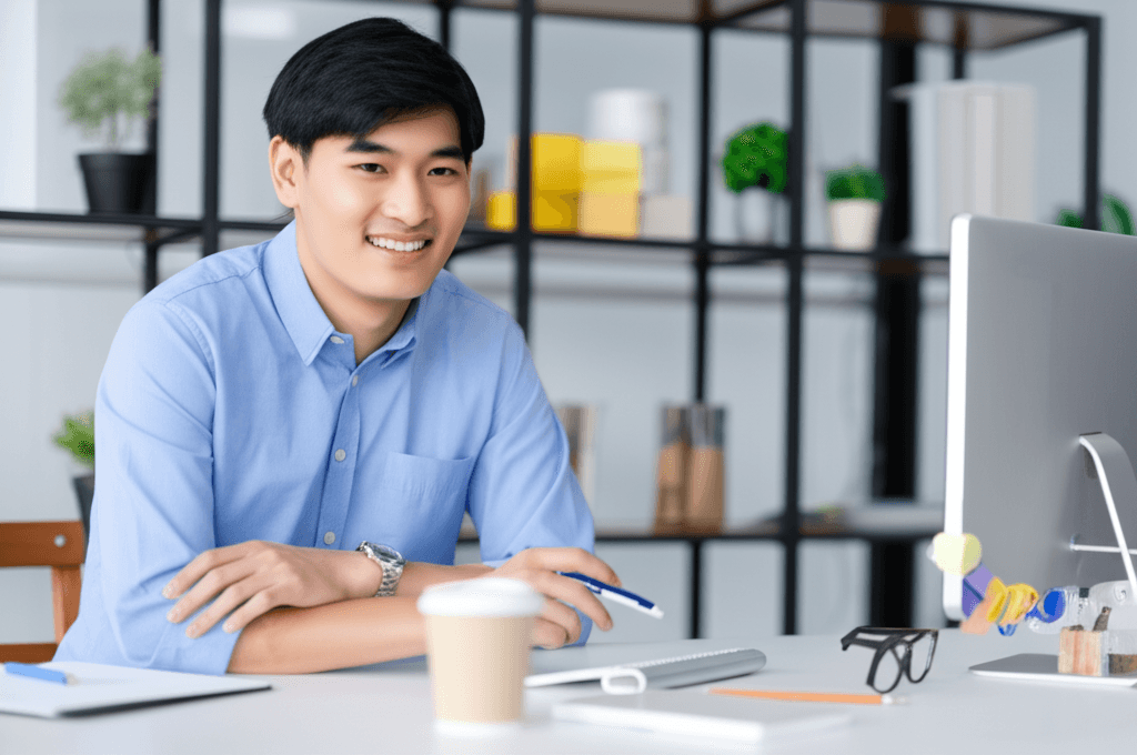 Scientist in laboratorium