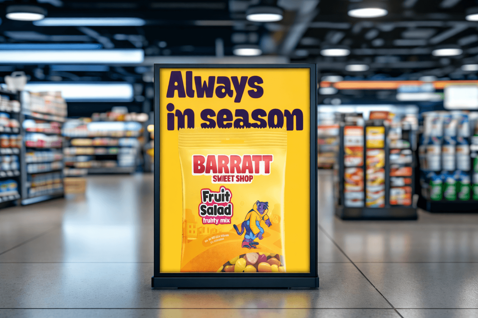 Minimalist coffee can design in hand – black and white packaging with bold typography