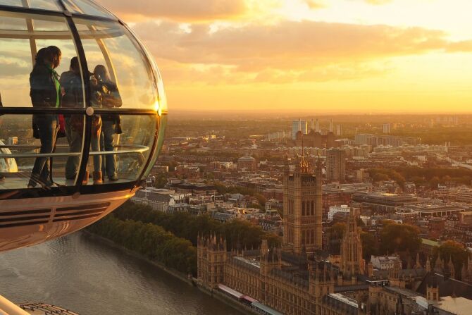 5. Sip Champagne on the London Eye
