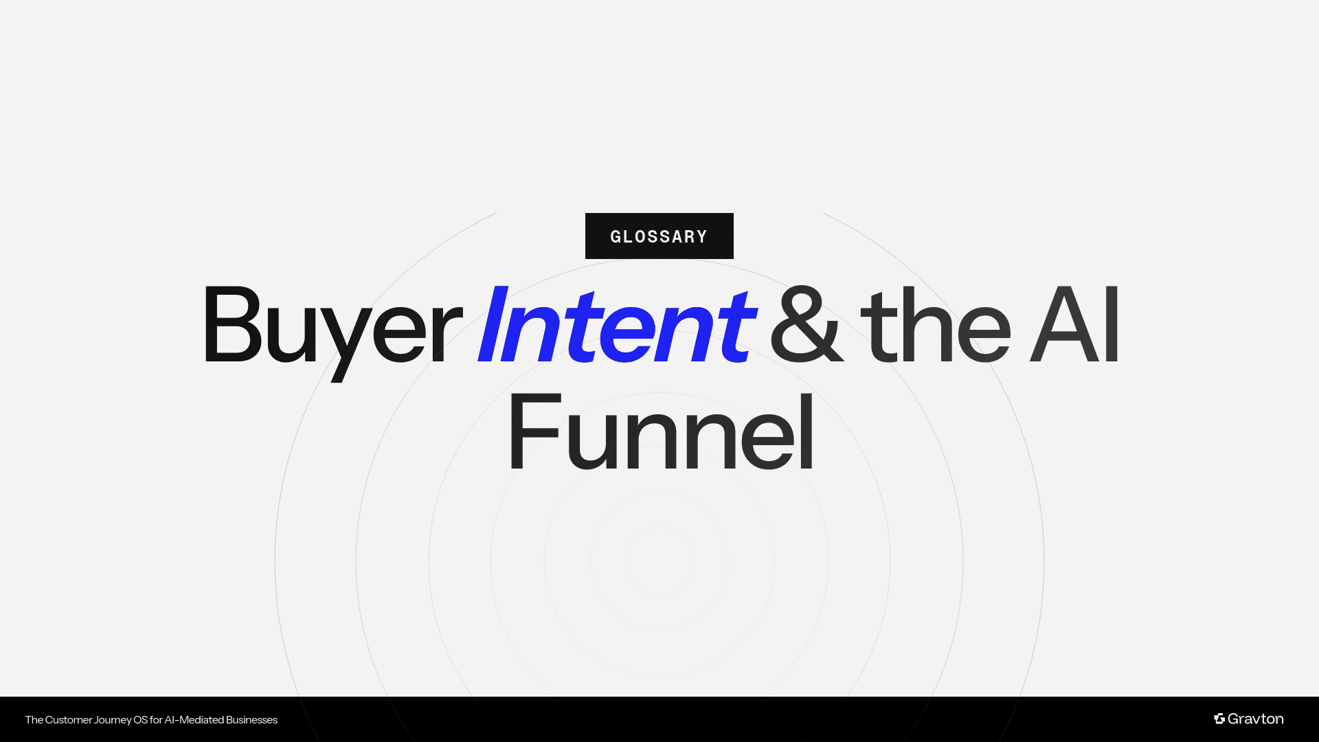 Buyer Intent & the AI Funnel