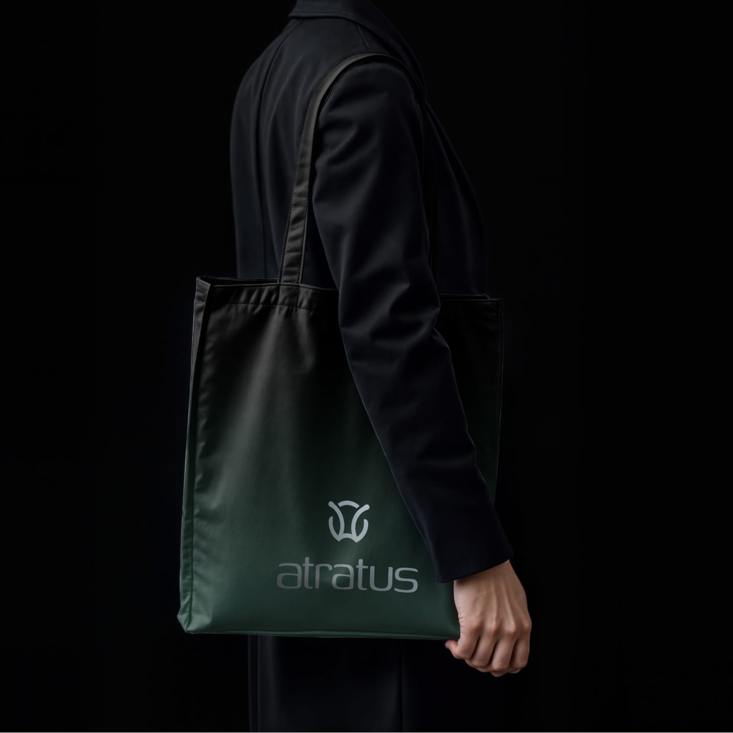 Streetside billboard with flyposters of the Batch.Works brand and illustrations