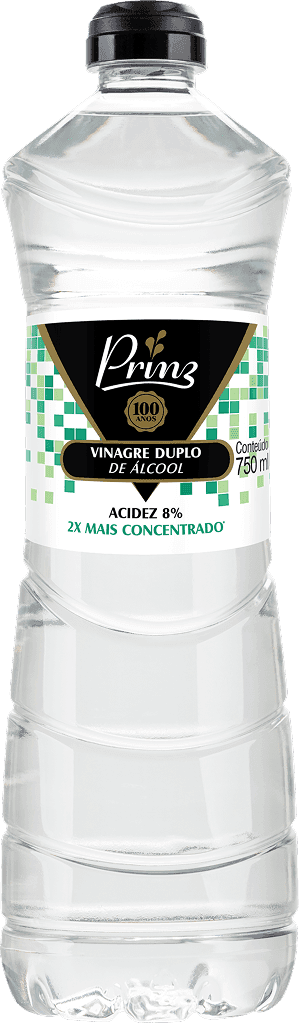 Garrafa Vinagre Duplo de Álcool Acidez 8% Prinz
