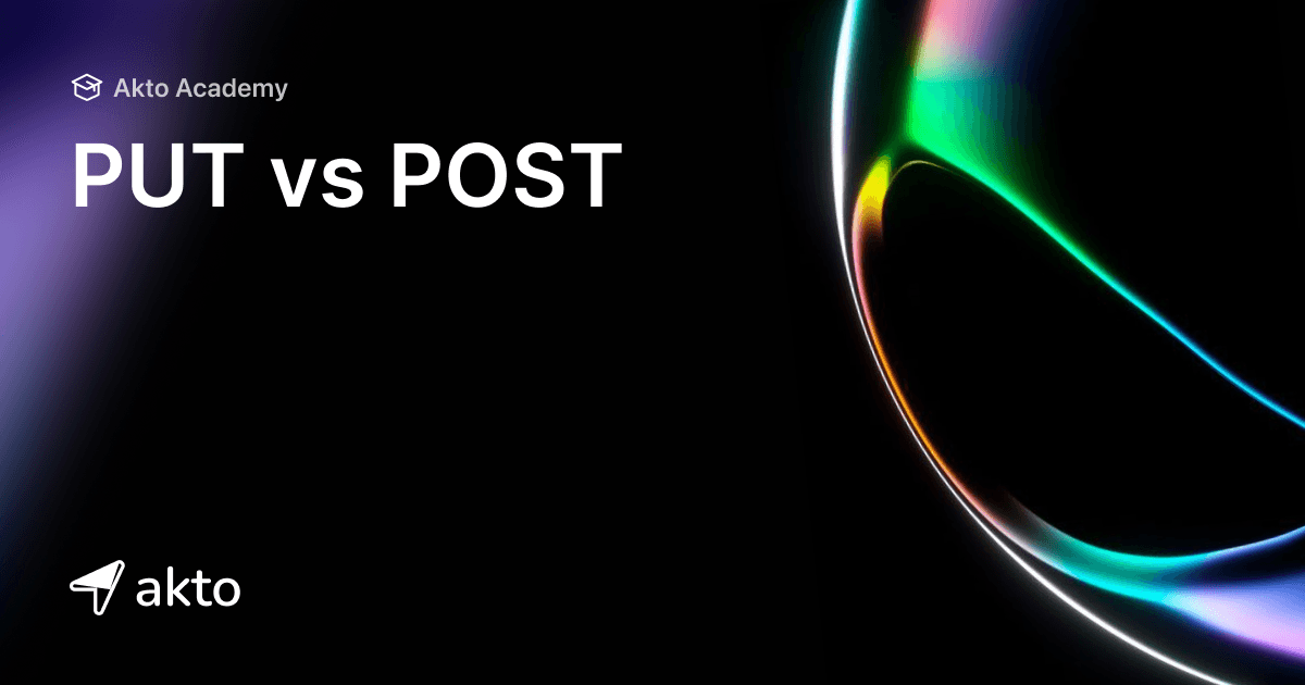 PUT vs POST