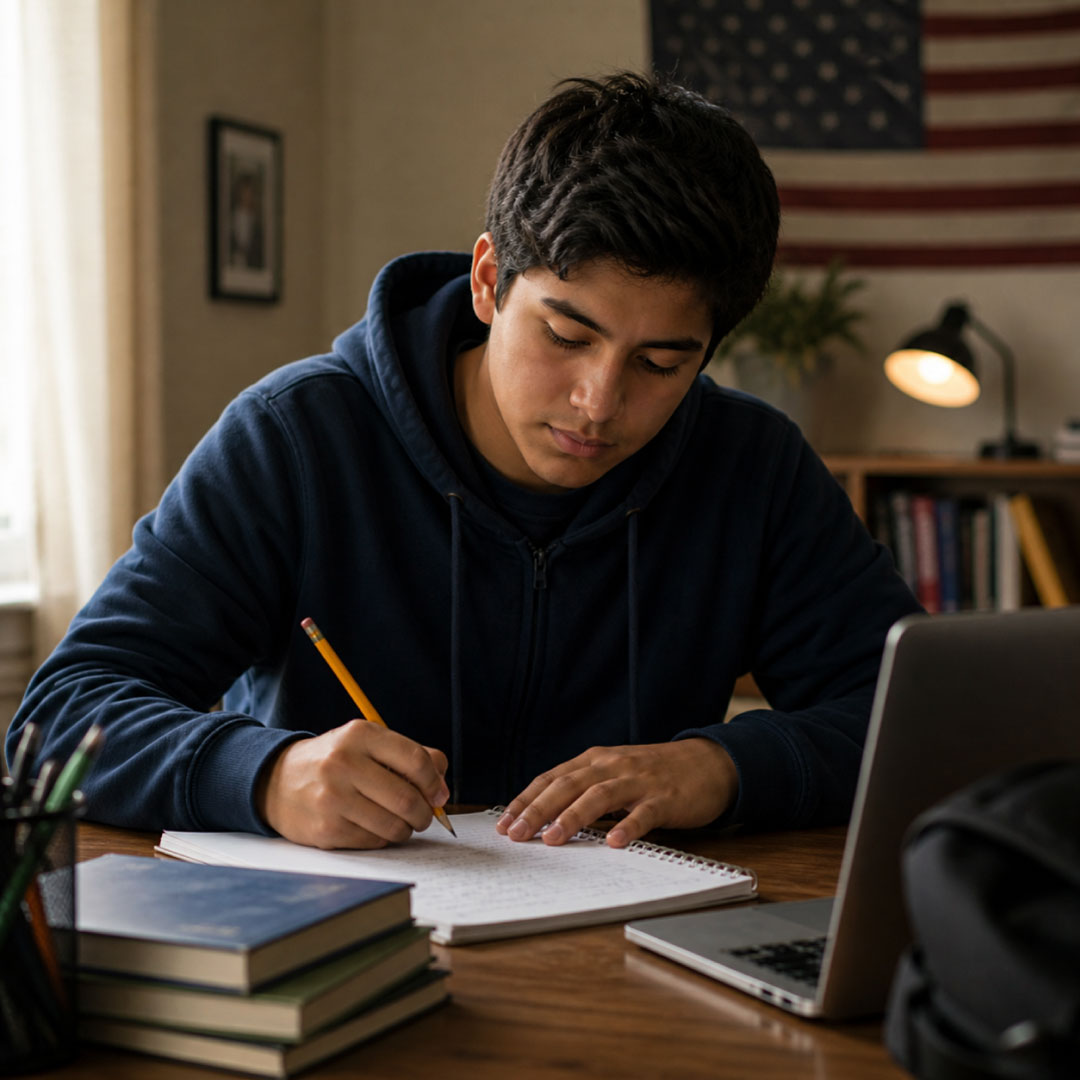 Joven Latino en EEUU