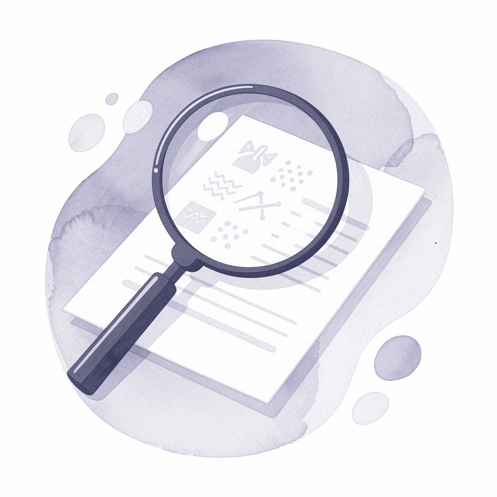 Magnifying glass examining overlooked administrative details that delay LLC closures