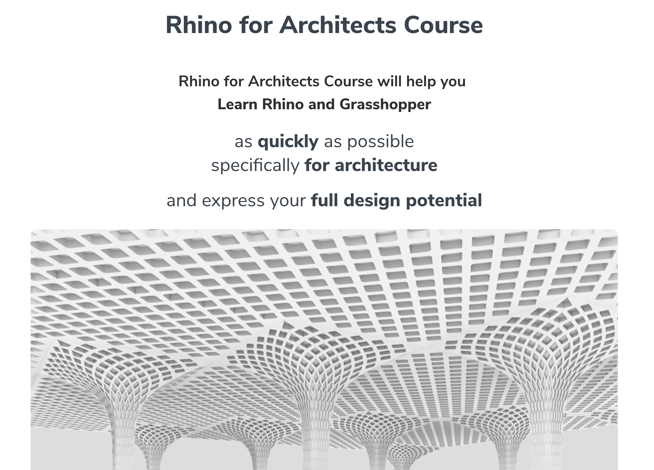 Learning Rhino to simply use as a hobbyist is different from learning Rhino as an architect. This course will cut to the chase and teach you the things you actually need.