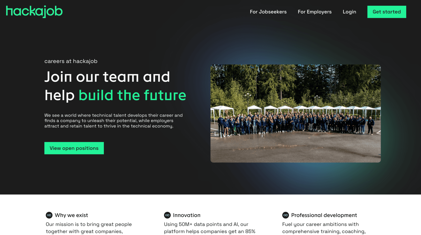 Hackajob Website