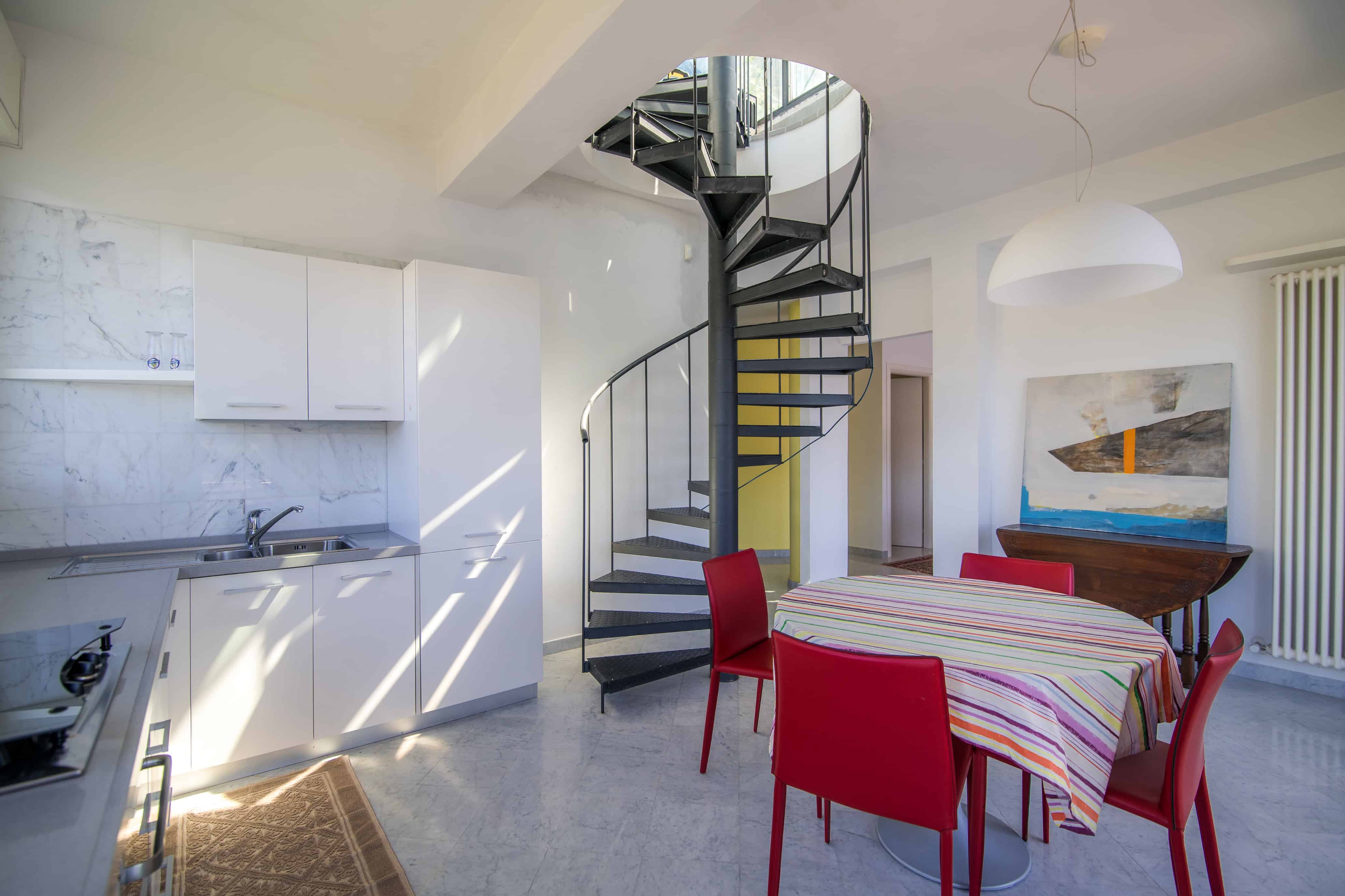 terrazzo vista lago como appartamento