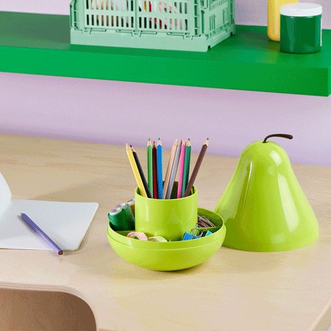 Pear Pod Multifunctional Desktop Organizer - Green – MoMA Design Store