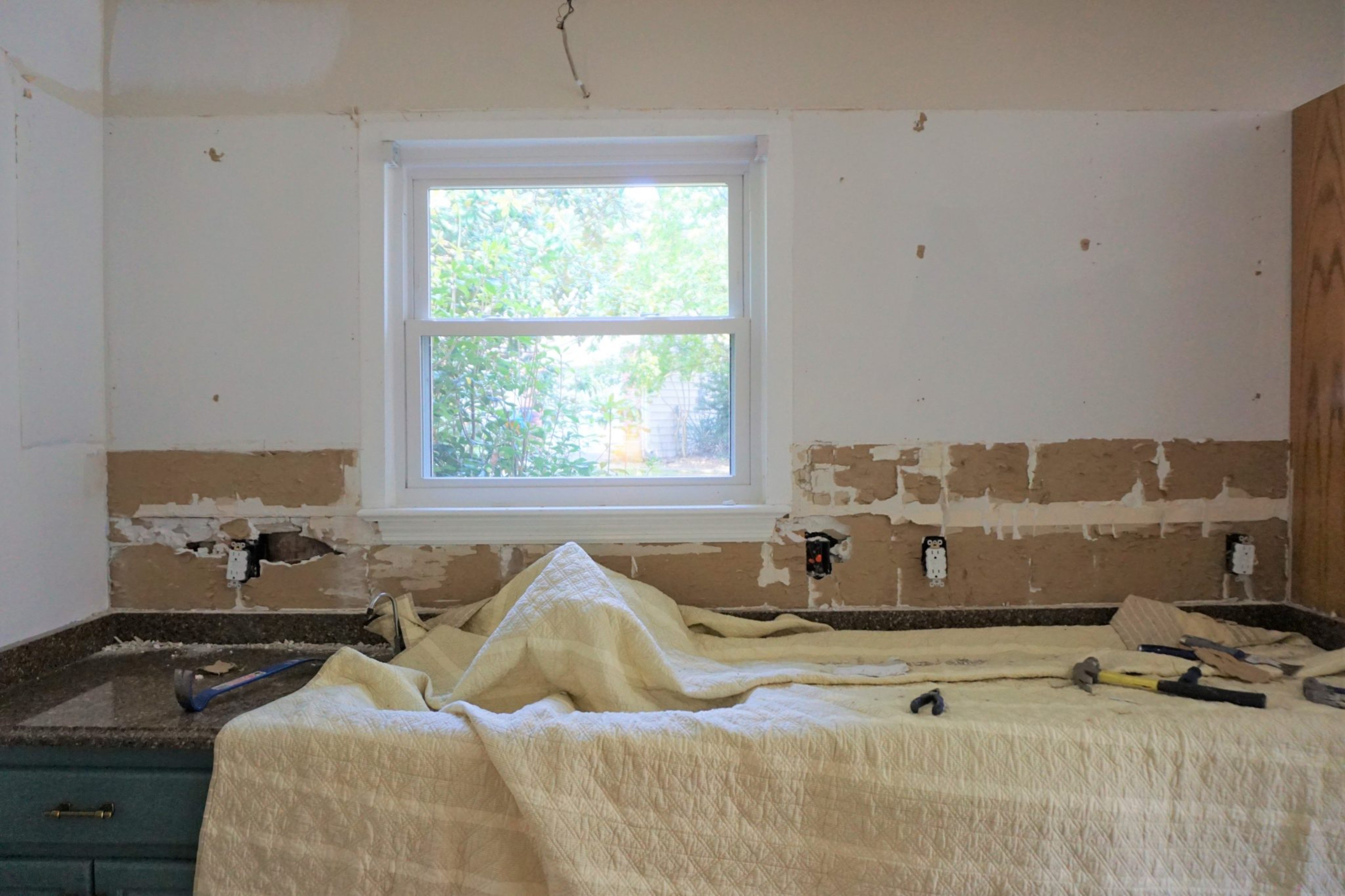 Backsplash Tile Installation