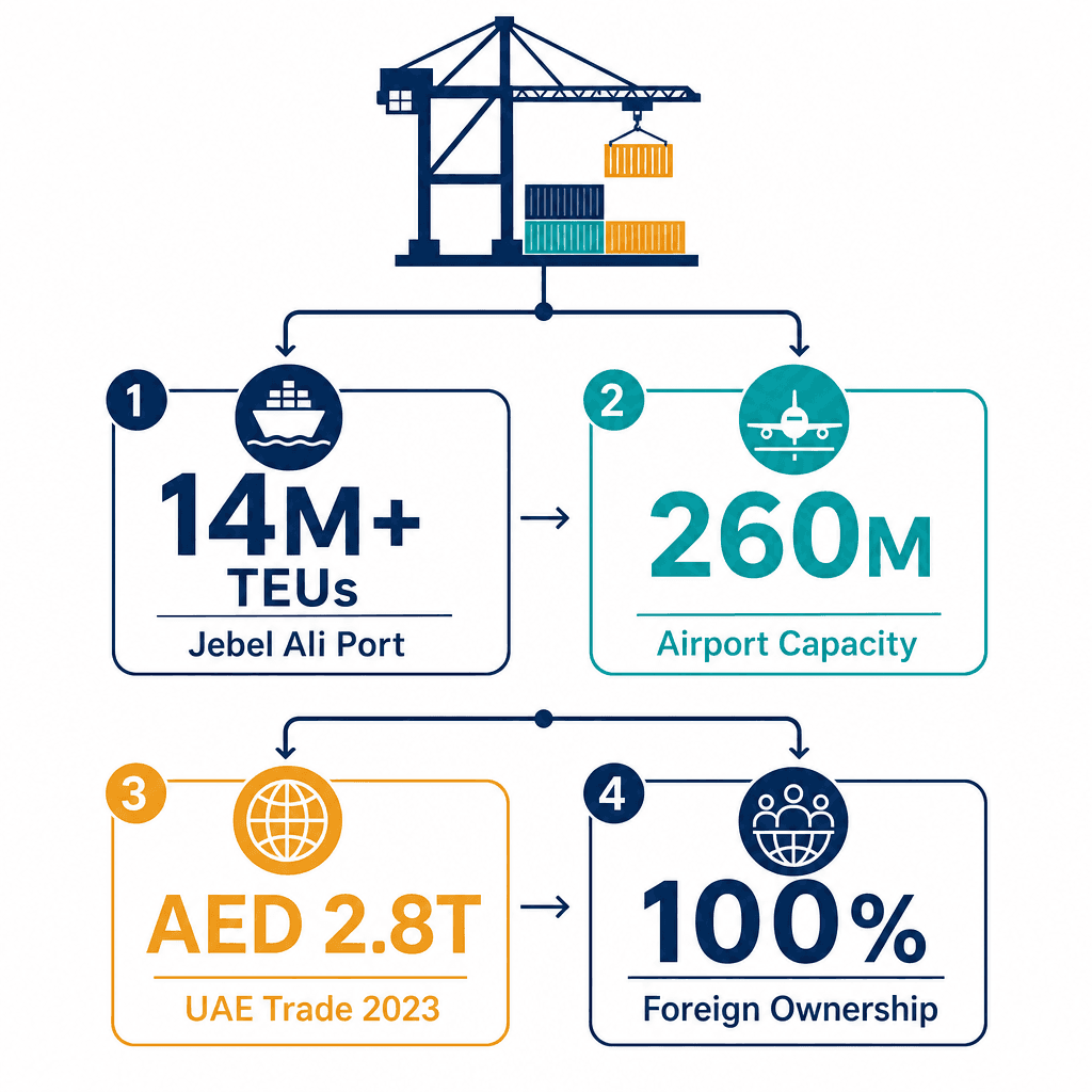 Infographic: Stevedoring Business License in Dubai