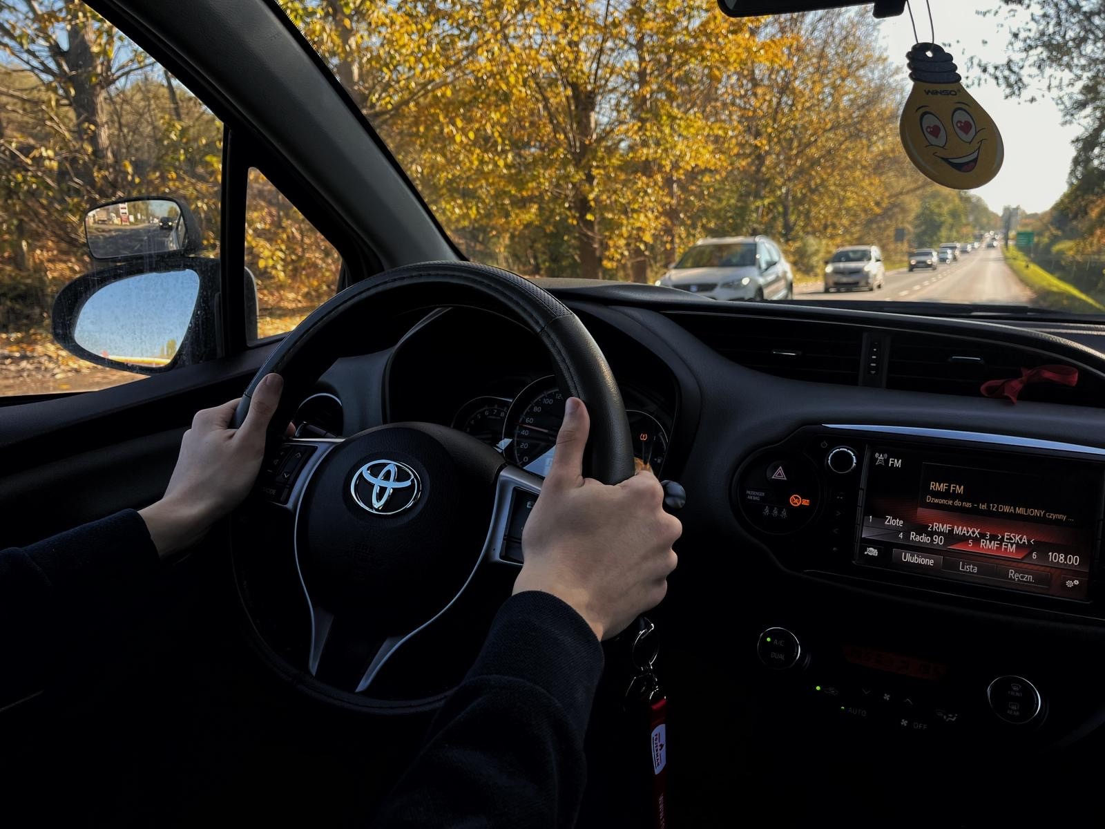 wnętrze pojazdu egzaminacyjnego gliwice