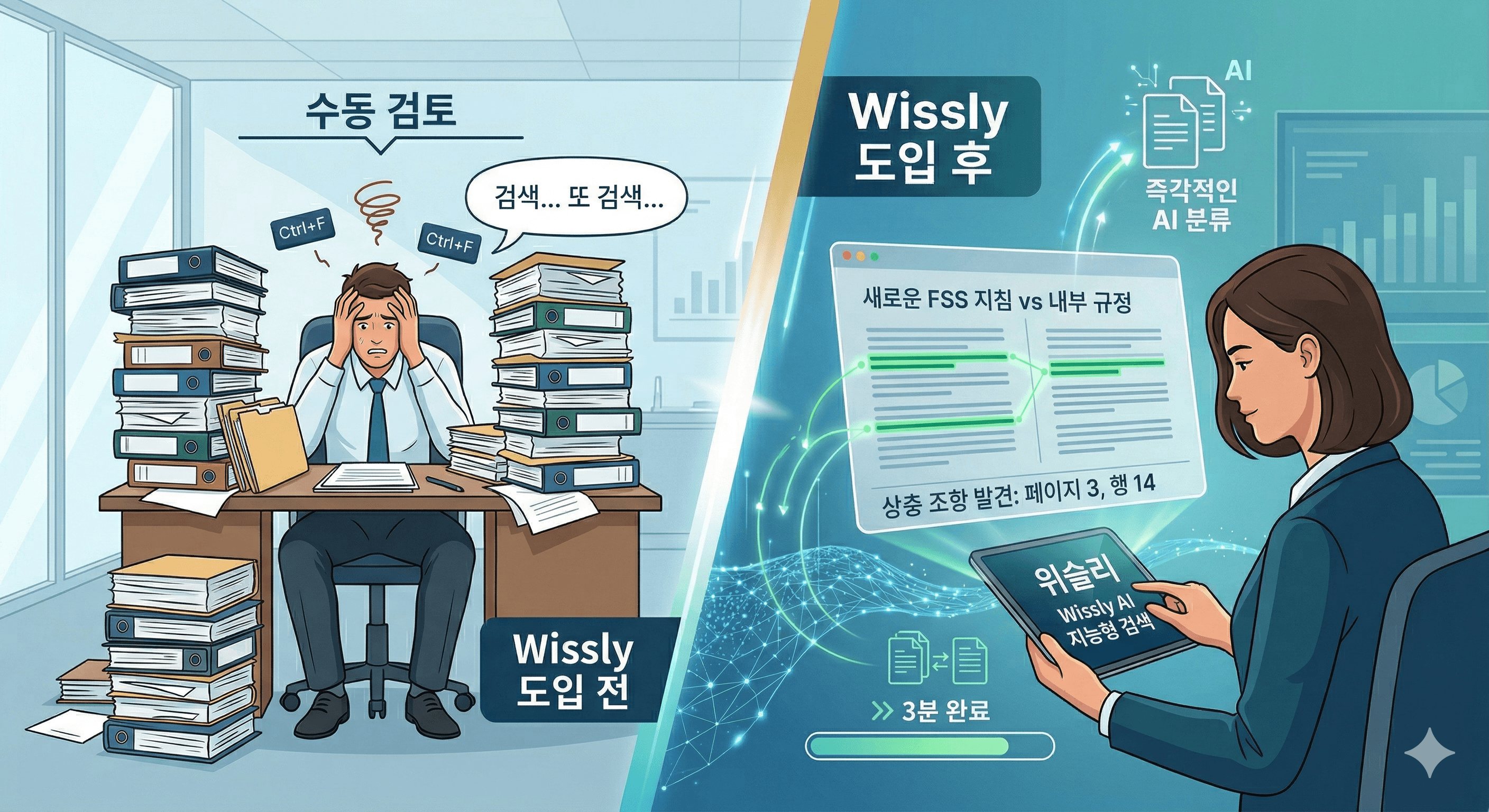 금융 AX: 금융 AI 챗봇으로 수만 페이지 약관 검토를 3분 만에 끝내는 법