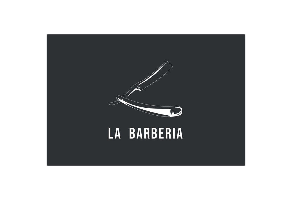 La Barberia - Brand deisgn - Front Card