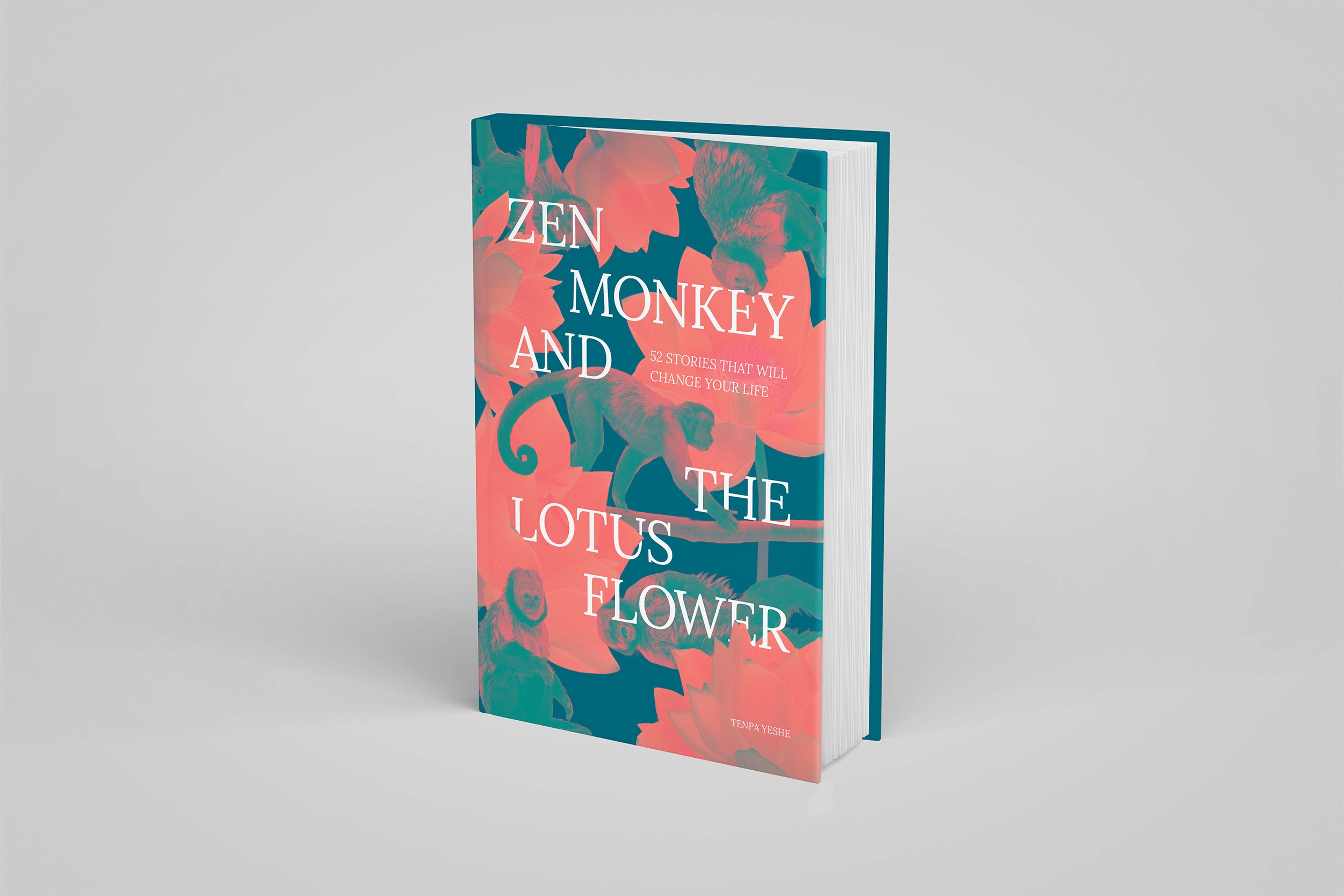 Zen Monkey and the Lotus Flower book cover