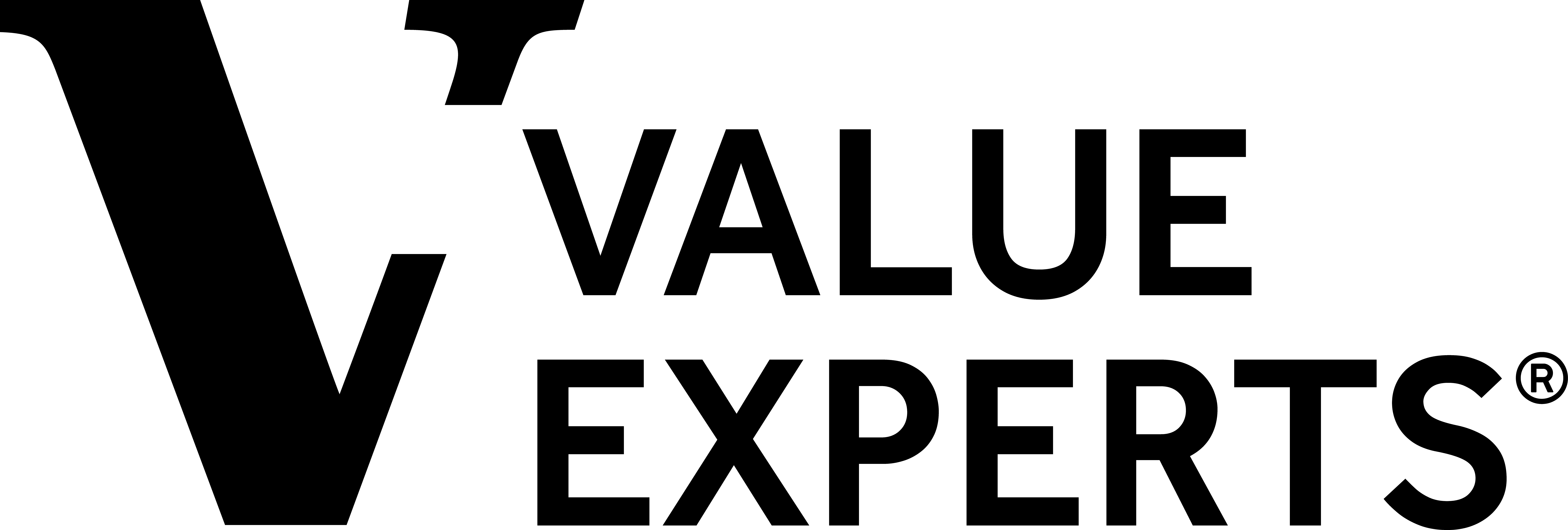 Logo design created for Value Experts, a consultancy firm in Saudi Arabia and Oman