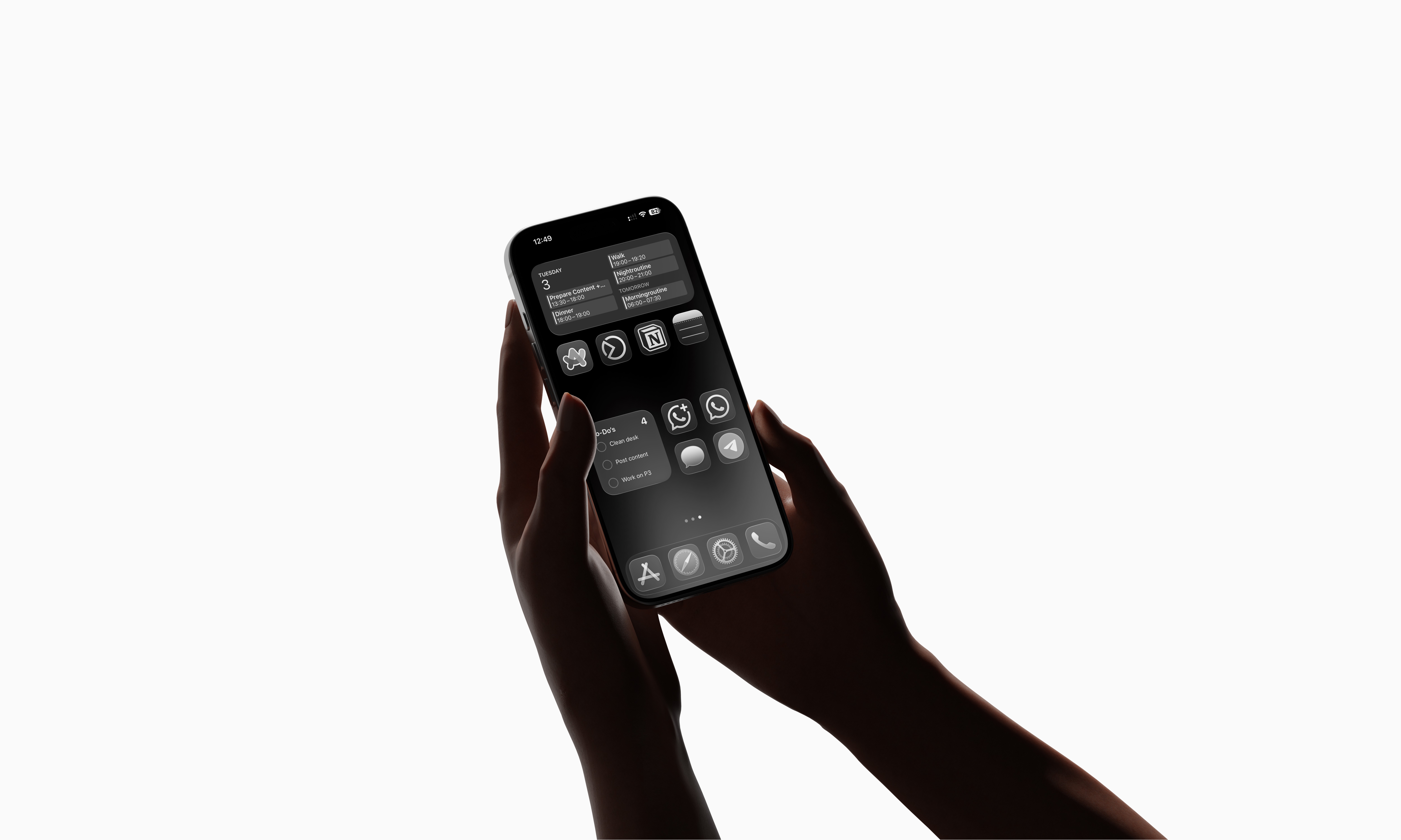 a person standing on top of a rocky hill