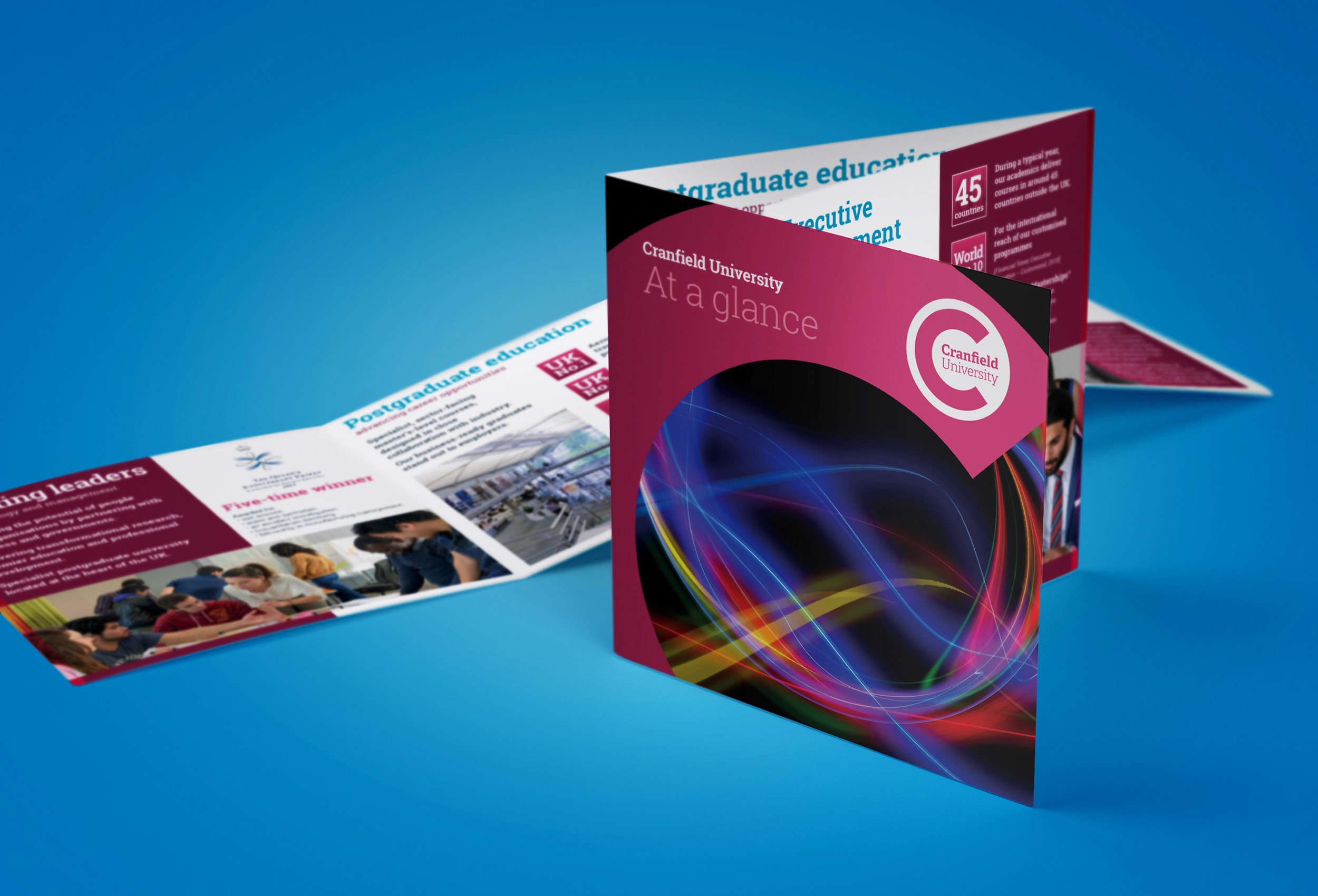 leaflet and brochure design