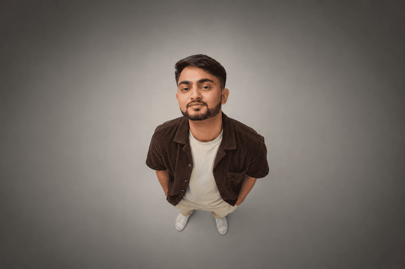 Portrait of portfolio creator