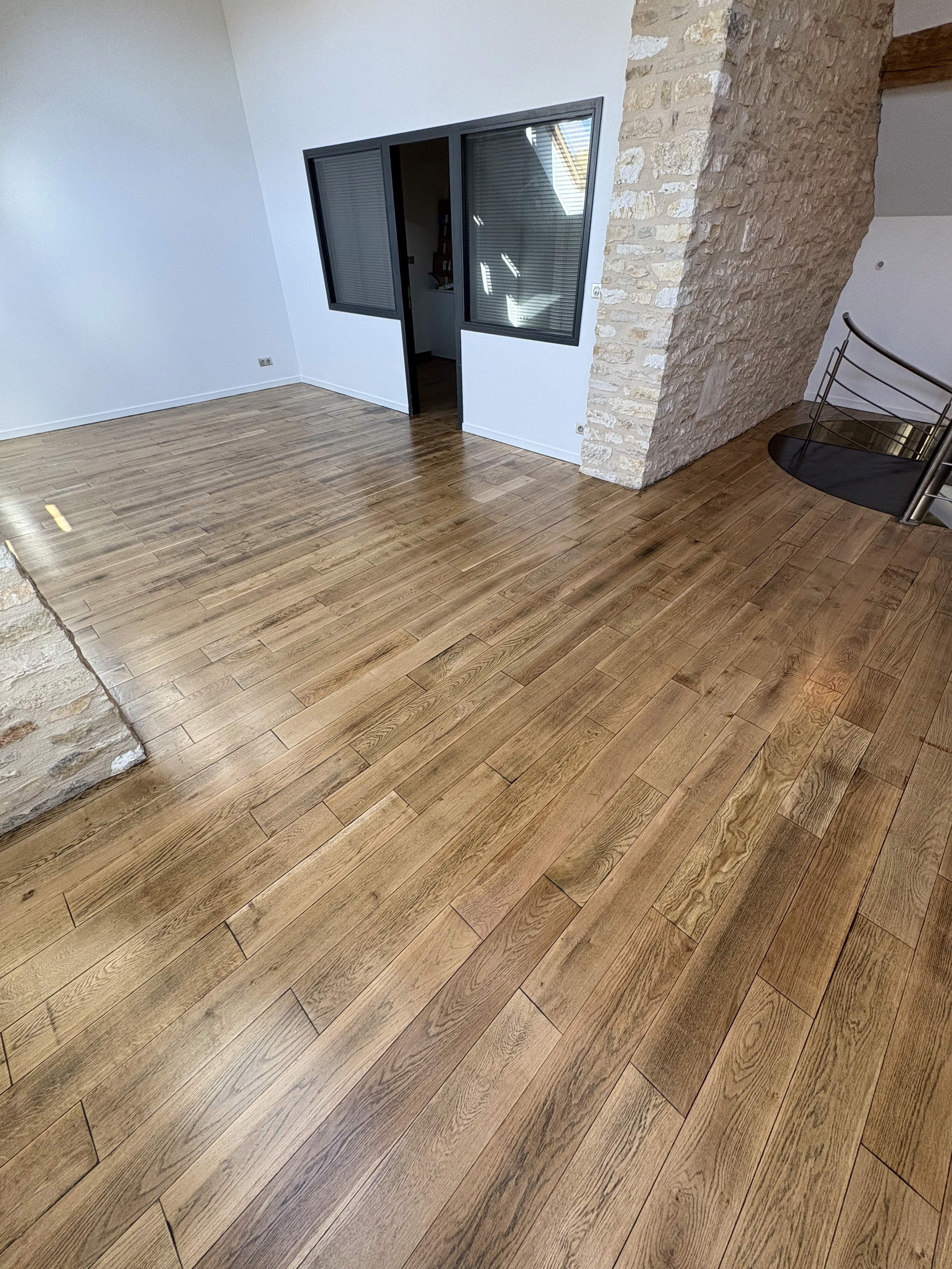 Sol intérieur parquet à Dijon