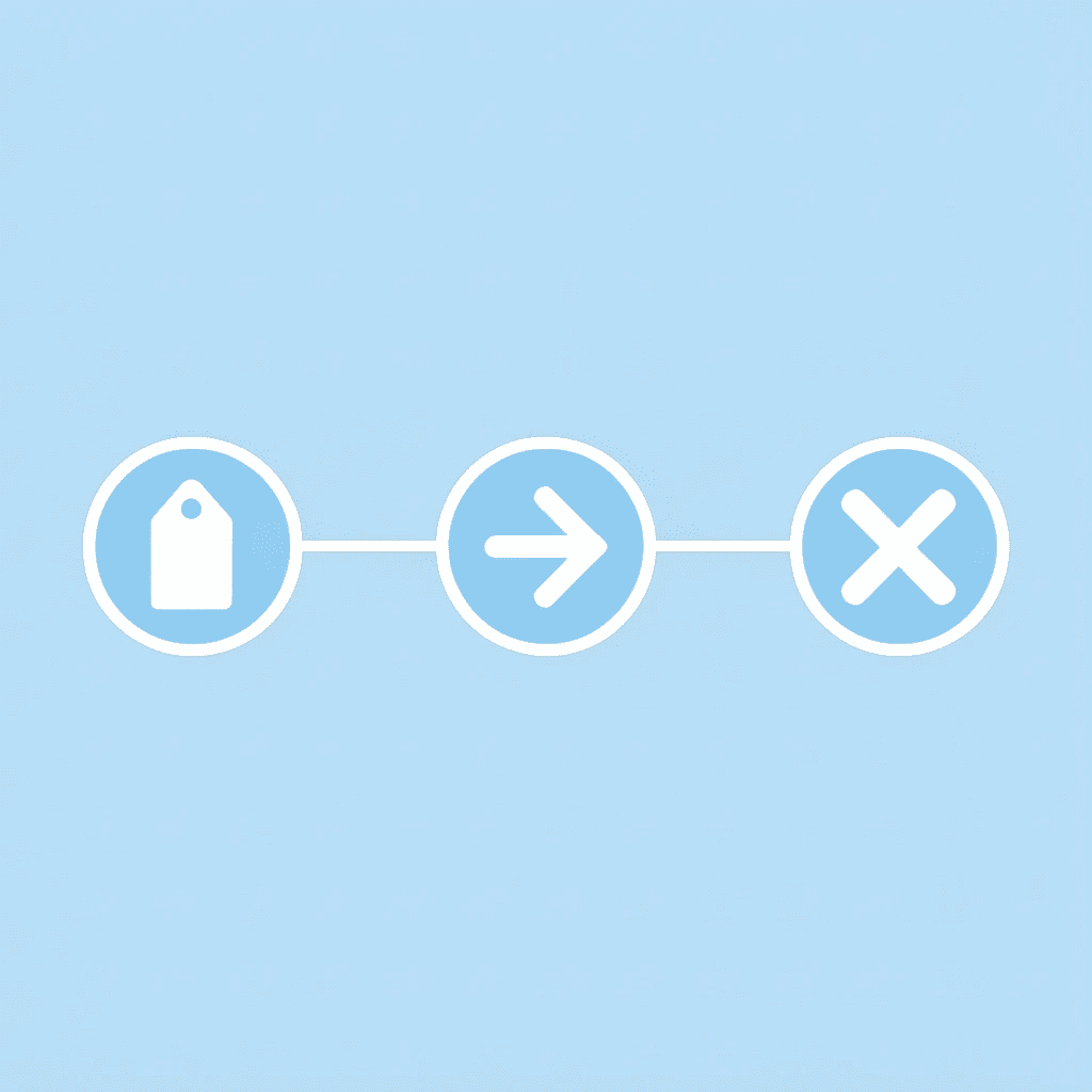 Timeline showing t-shirt lifespan from new to worn out over 2-3 years