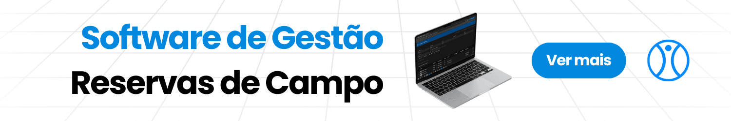 software de gestão reservas de campo