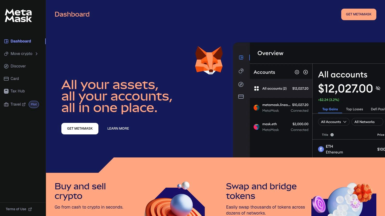 MetaMask Portfolio