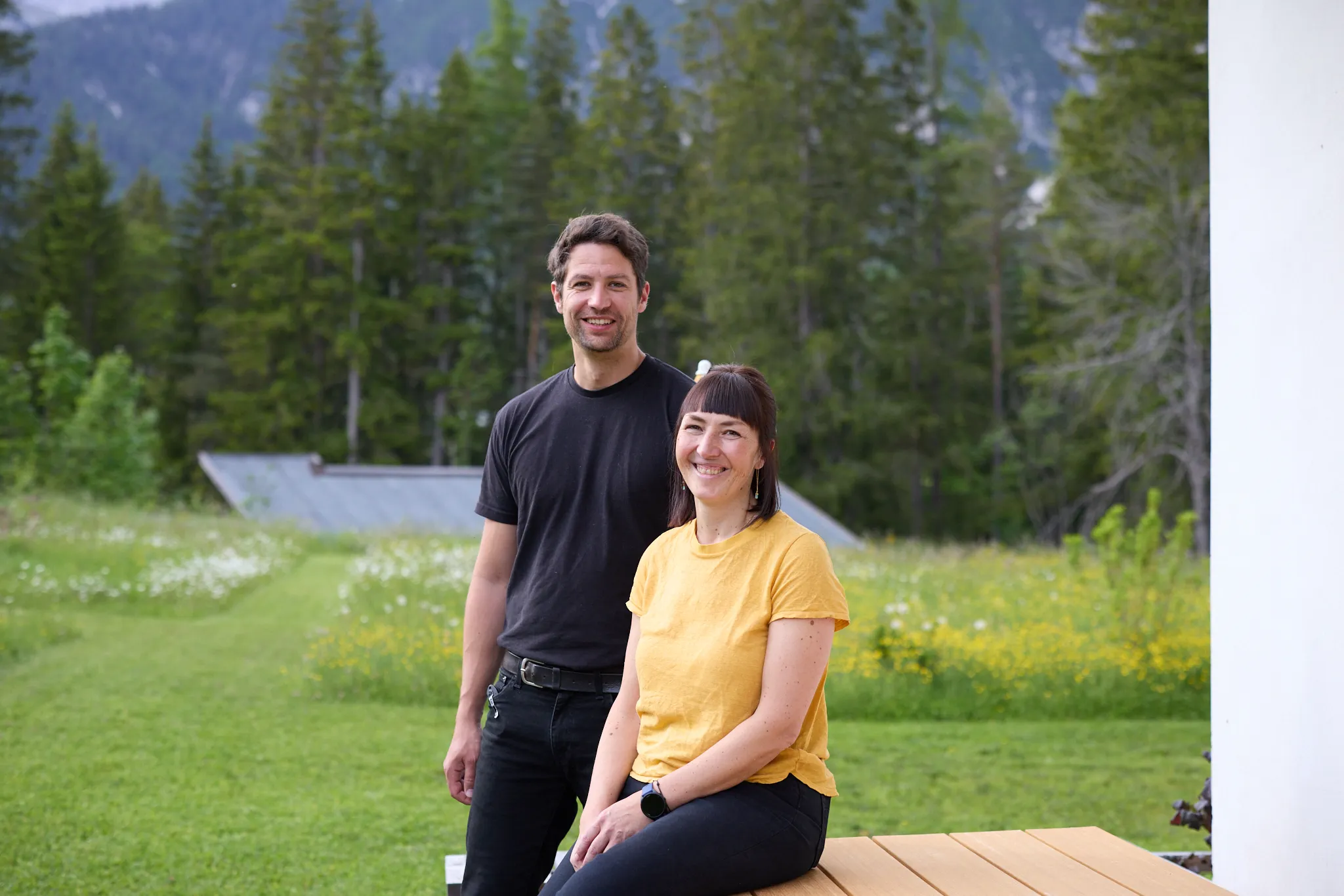Jakob & Maria im Garten