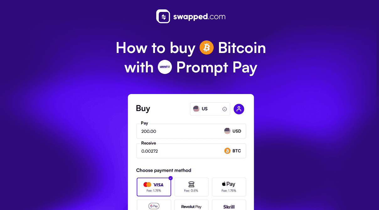 How to buy Bitcoin (BTC) with PromptPay
