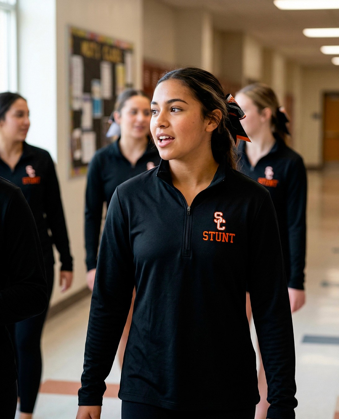 cheer-leader-walking