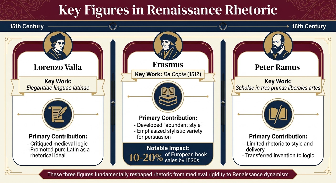 Key Renaissance Rhetoric Figures and Their Contributions