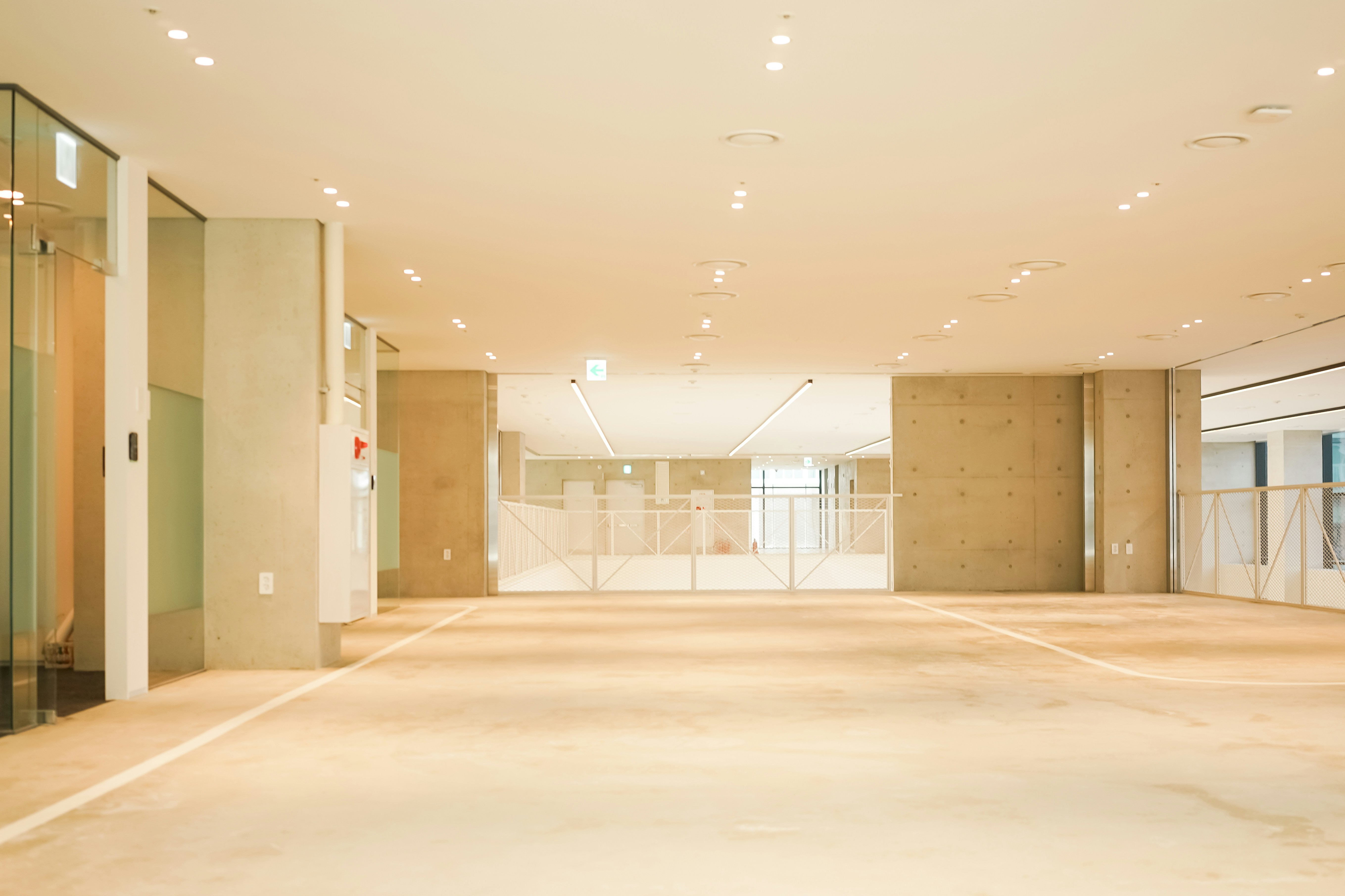 A raw commercial office space in Bengaluru, the perfect blank canvas for a complete turnkey interior fit-out by Zepspace