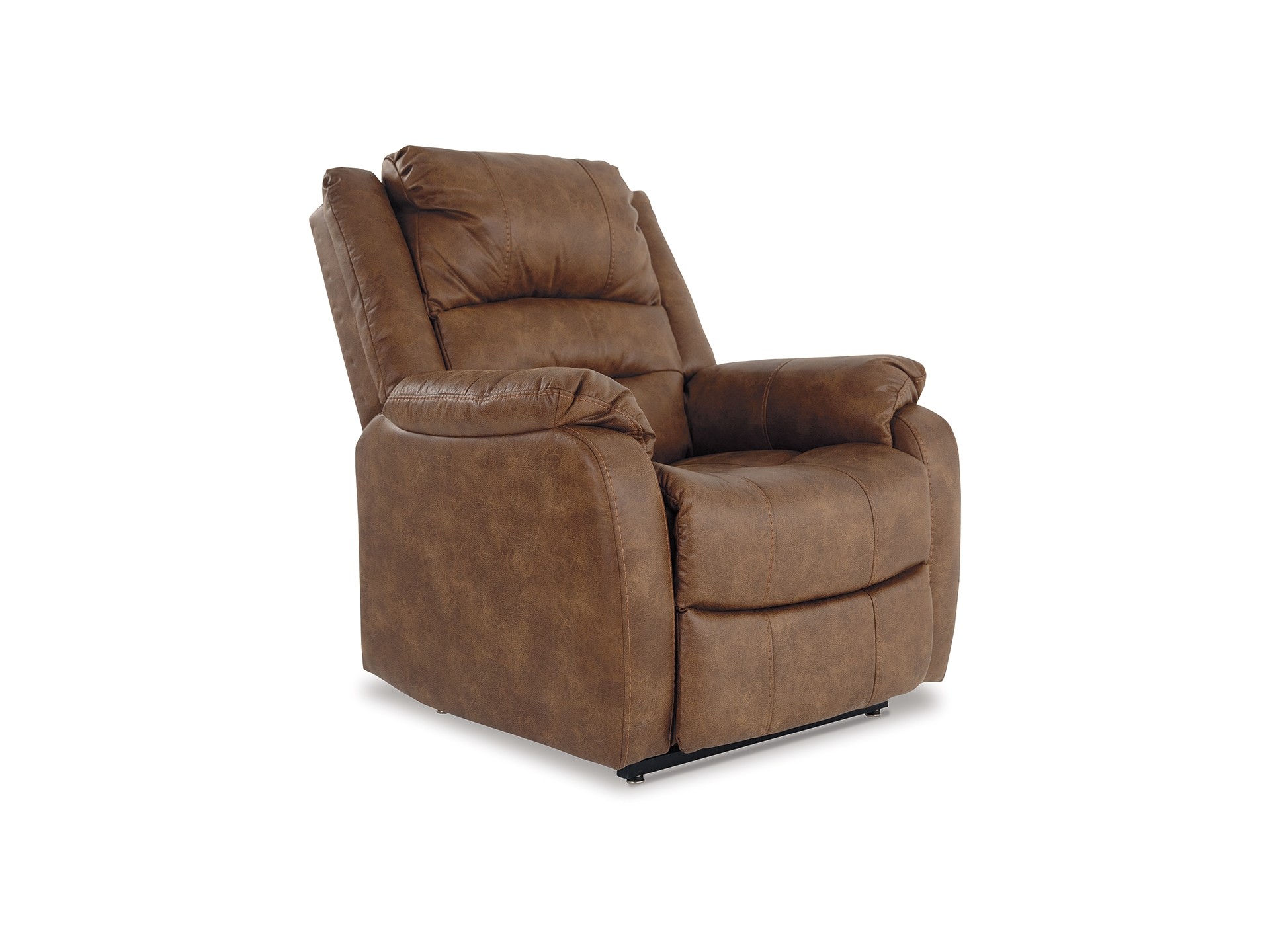 "Side view of Yandel Power Lift Recliner showcasing its lift feature"