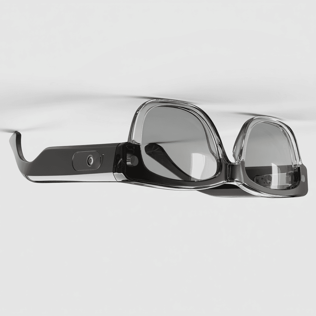 a blue wireless headphone