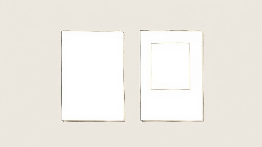 Ein modernes und professionell gestaltetes Deckblatt für eine Bewerbung, das das Foto prominent, aber geschmackvoll in Szene setzt.