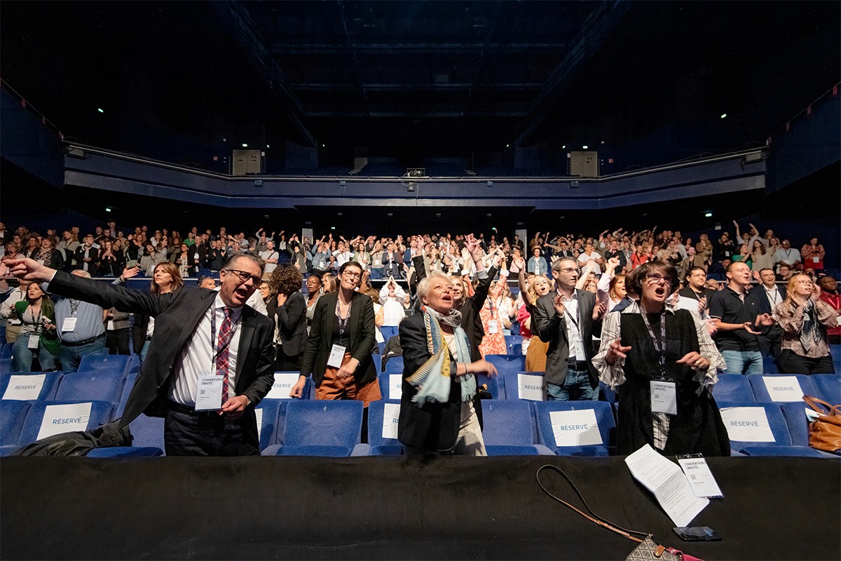 Public nombreux lors d’une convention d’entreprise — photographe événementiel Lille | Anteale Yann Manac’h 2025