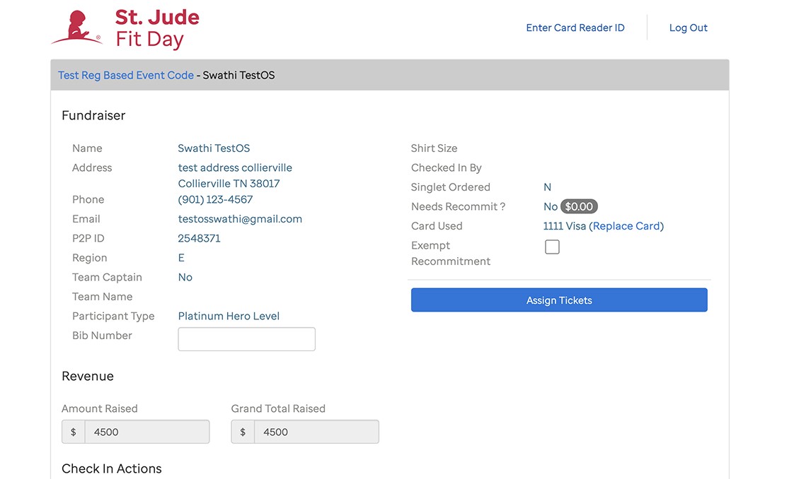 Old Fit Day profile — before redesign