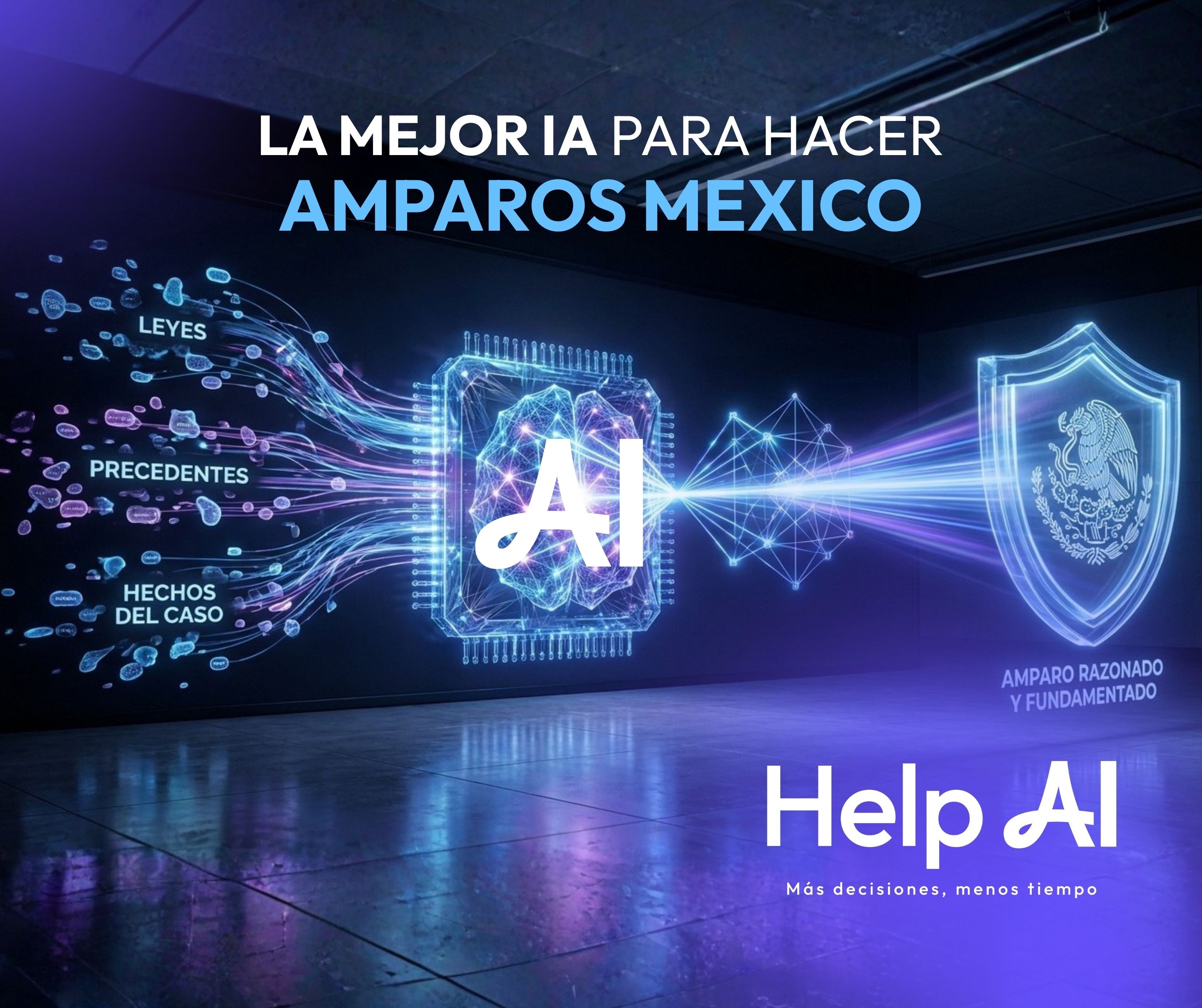 La mejor IA para hacer amparos mexico Help AI