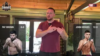 Boxing discussion in a ring
