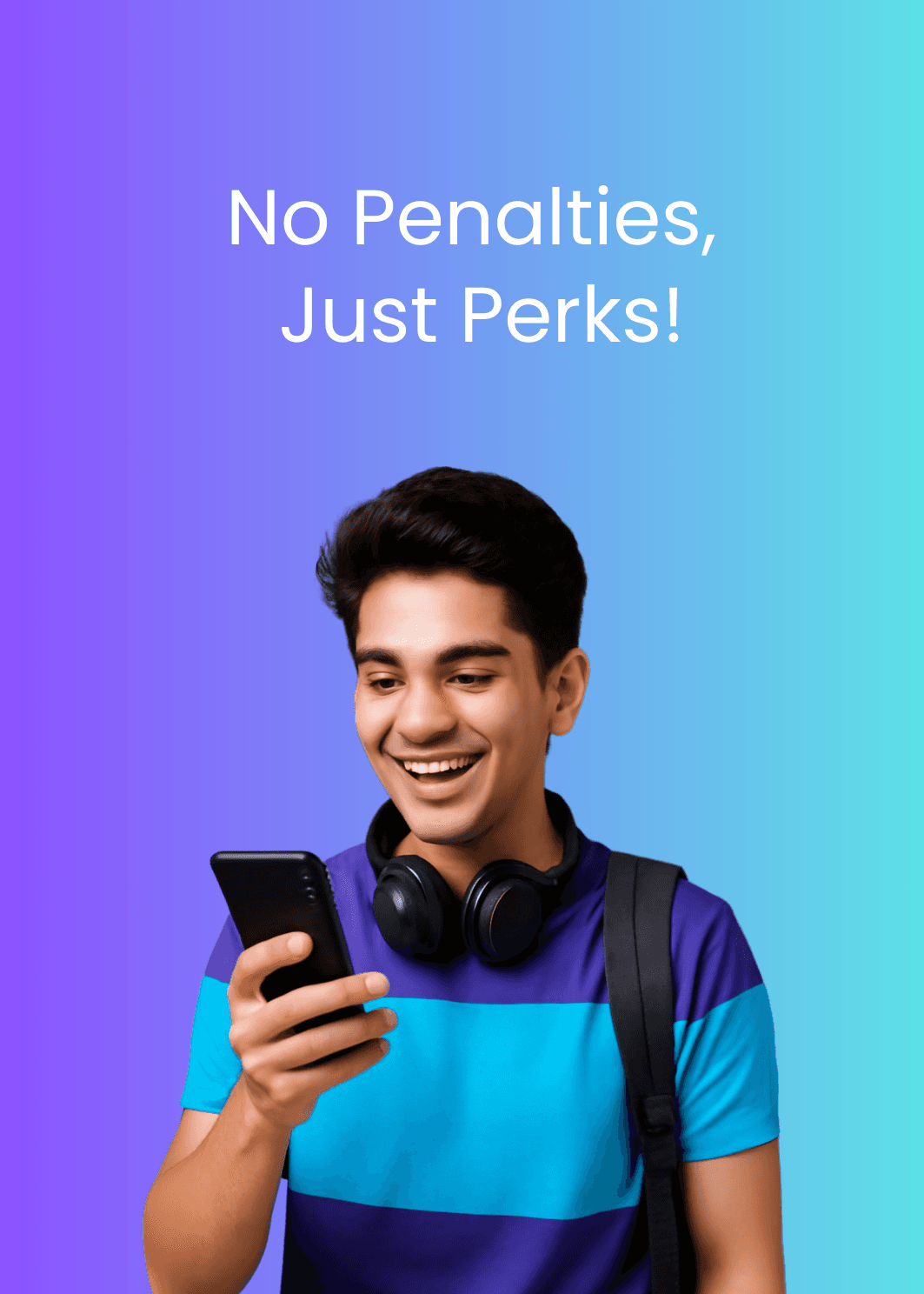 Portrait of portfolio creator – front view